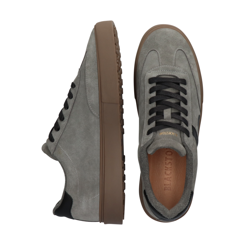 Blackstone QUARTZ AUDEN EG555 Gun metal Sneaker (low)