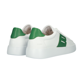 Blackstone SKARN RAY DG366 White green Sneaker (low)