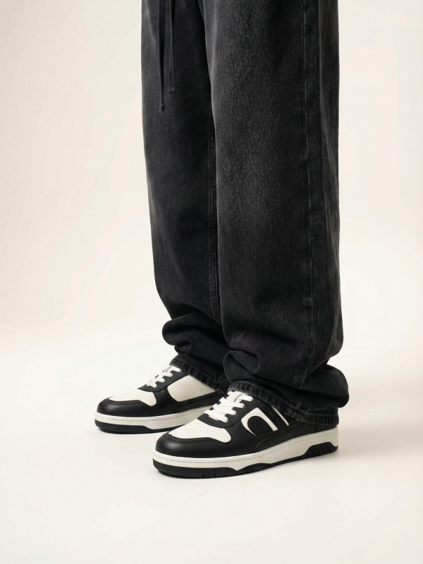 Blackstone JADE VAUGHN EG383 White black Sneaker (low)