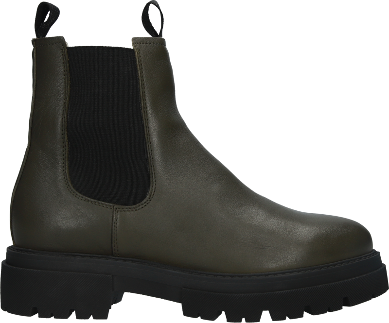 Blackstone SMILLA MID AL412 Olive Chelsea boots