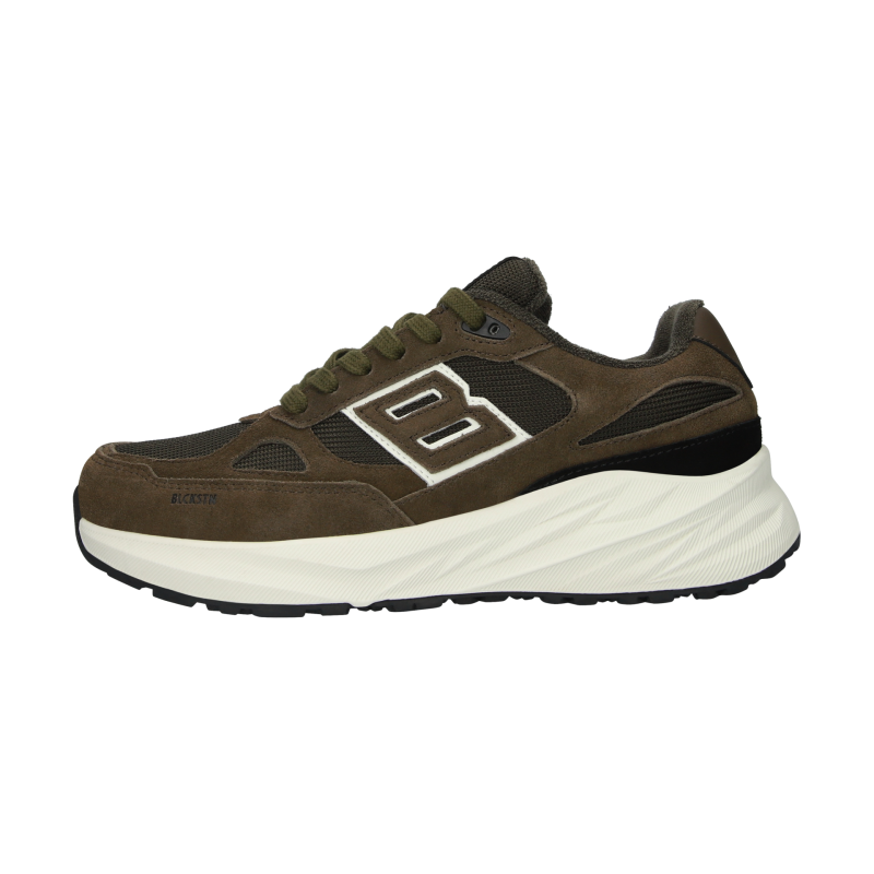 Blackstone FLINT MOSS DG531 Crocodile Runner Sneaker