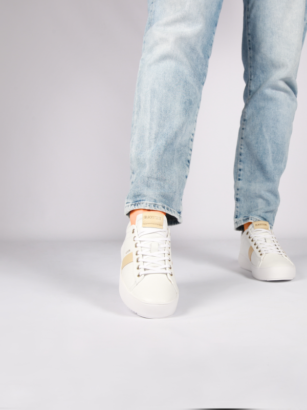 Blackstone RYDER BL220 White soybean Sneaker (low)