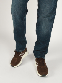 Blackstone FLINT MOSS DG531 Coffee bean Runner Sneaker
