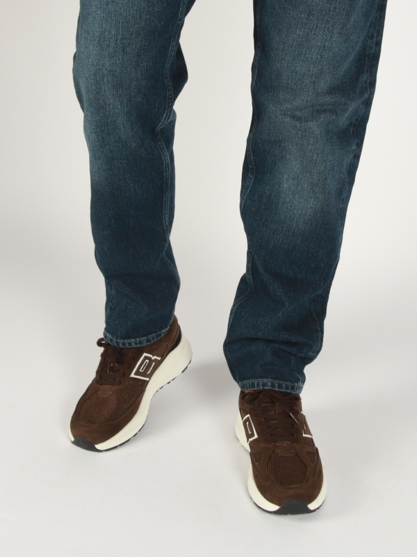 Blackstone FLINT MOSS DG531 Coffee bean Runner Sneaker