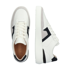 Blackstone MARBLE COLTON DG513 White dark blue Sneaker (low)
