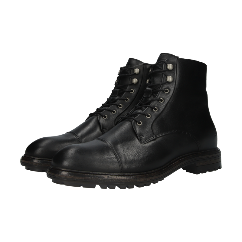 Blackstone Lester UG21 Black Lace-ups