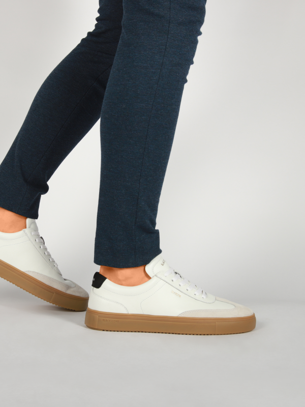 Blackstone SLATE HARPER DG516 White black Sneaker (low)