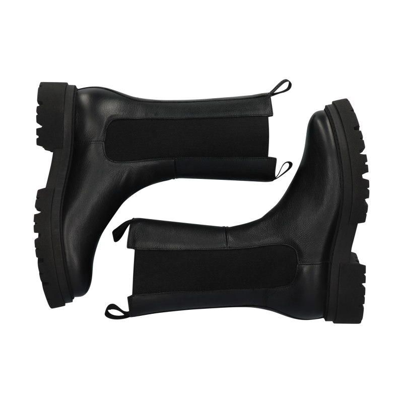 Blackstone Smilla High UL93 Black Chelsea boots