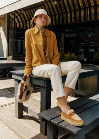 Blackstone ENJAR KATTA EL416 Cuoio Slip-ons