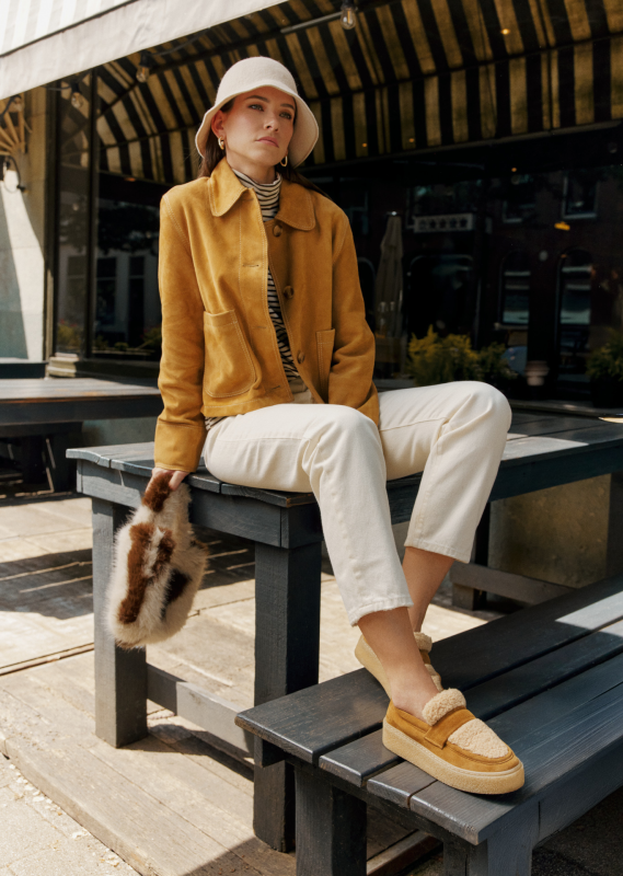 Blackstone ENJAR KATTA EL416 Cuoio Slip-ons