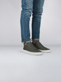 Blackstone TREVOR YG23 Mullet basil Sneaker (mid)