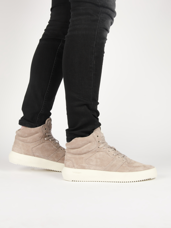 Blackstone DWAYNE YG01 Weathered teak Sneaker (high)