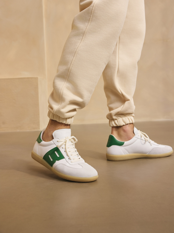 Blackstone LIME WREN DG361 White green Sneaker (low)
