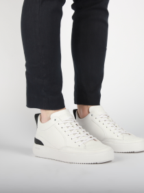 Blackstone KEVIN XG89 White Sneaker (mid)