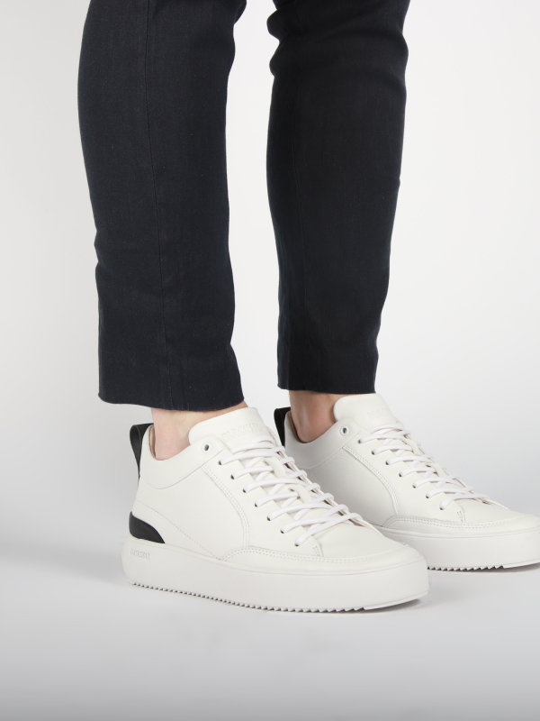 Blackstone KEVIN XG89 White Sneaker (mid)