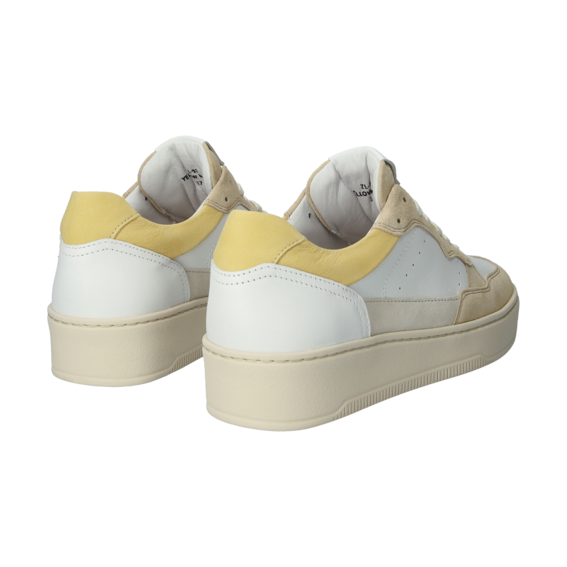 Blackstone DREW ZL92 Yellow white Sneaker (low)