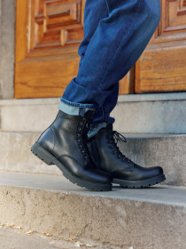 Blackstone LOTTA APLI CL065 Black Boots
