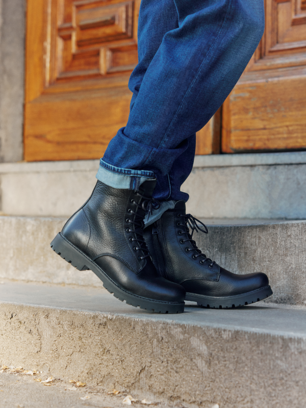Blackstone LOTTA APLI CL065 Black Boots