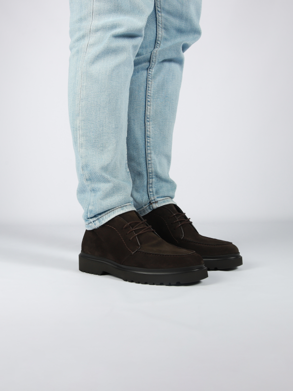 Blackstone JAYLEN MID AG317 Coffee Desert boots