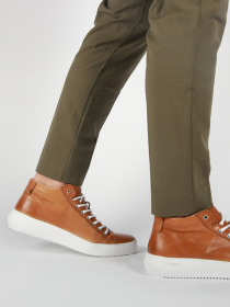 Blackstone MORGAN HIGH ZG19 Rust Sneaker (high)