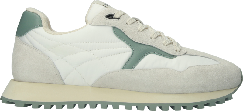 Blackstone SCORIA LEGEND DG532 White green milieu Runner Sneaker