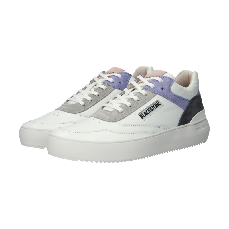 Blackstone DAPHNE BL229 White periwinkle Sneaker (mid)