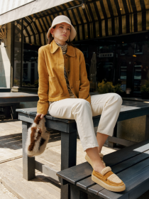 Blackstone ENJAR KATTA EL416 Cuoio Slip-ons