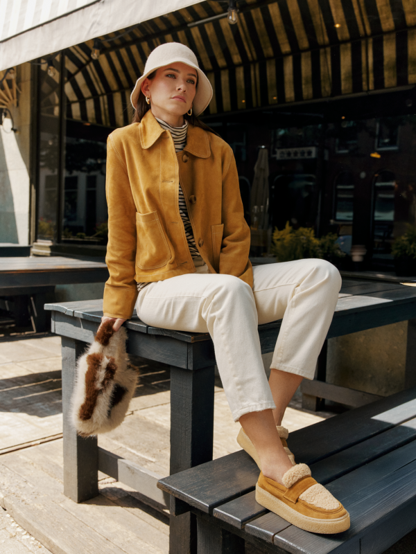Blackstone ENJAR KATTA EL416 Cuoio Slip-ons