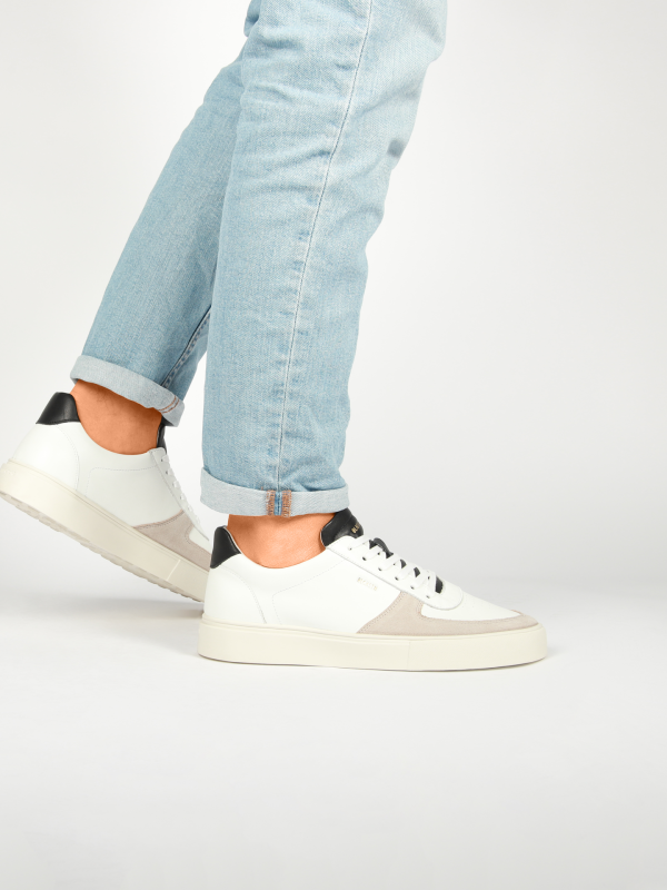 Blackstone CRAG RAGNER DG522 White black Sneaker (low)