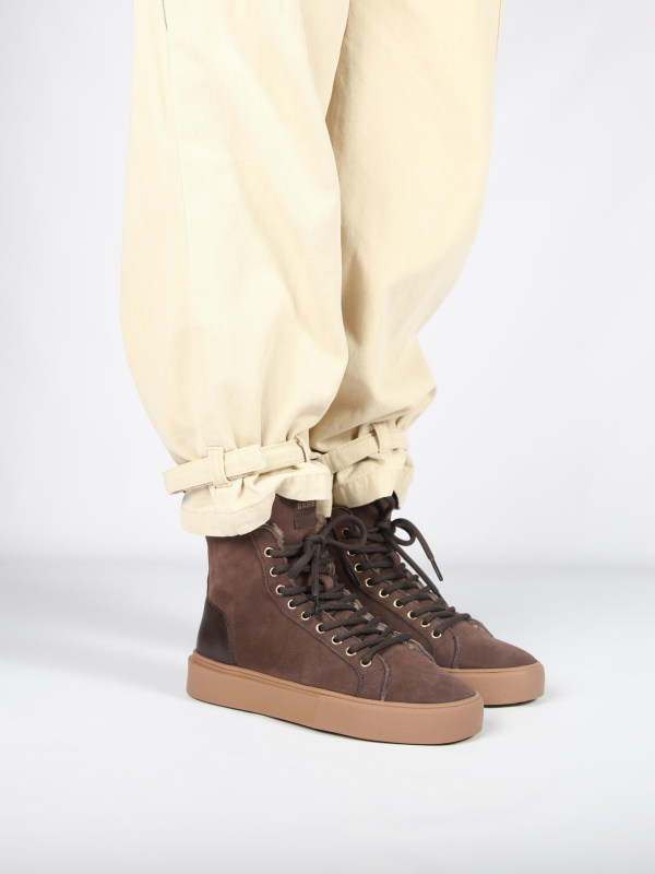 Blackstone SERMEQ AKNA CL259 Coffee Sneaker (high)