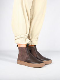 Blackstone SERMEQ NAALU CL208 Coffee Chelsea boots