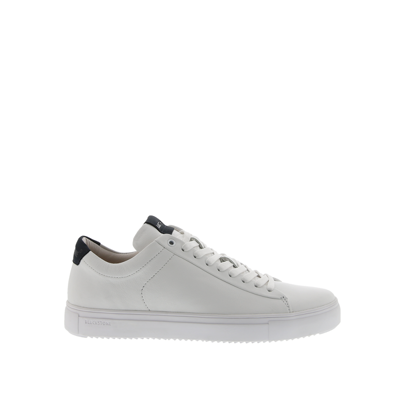 Blackstone ROGER LOW RM50 White dark denim Sneaker (low)