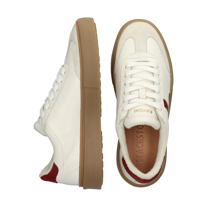 Blackstone QUARTZ AUDEN EL280 White roasted russet Sneaker (low)