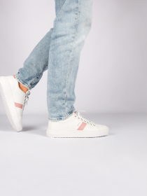Blackstone Ryder BL220 White-rose dawn Sneaker (low)