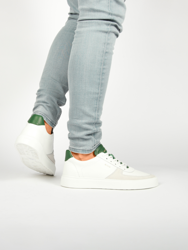 Blackstone CRAG RAGNER DG522 White green Sneaker (low)