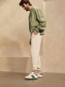 Blackstone LIME WREN DG361 White green Sneaker (low)