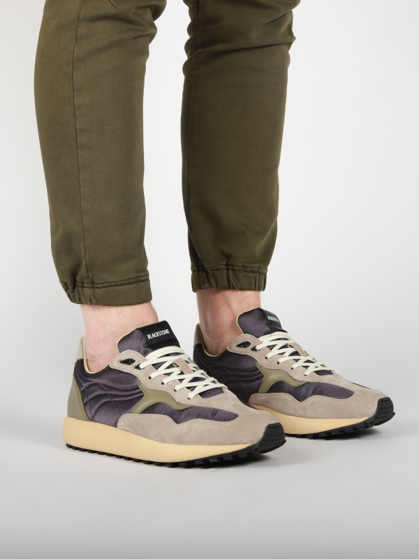Blackstone NICKY XG82 Charcoal art Runner Sneaker