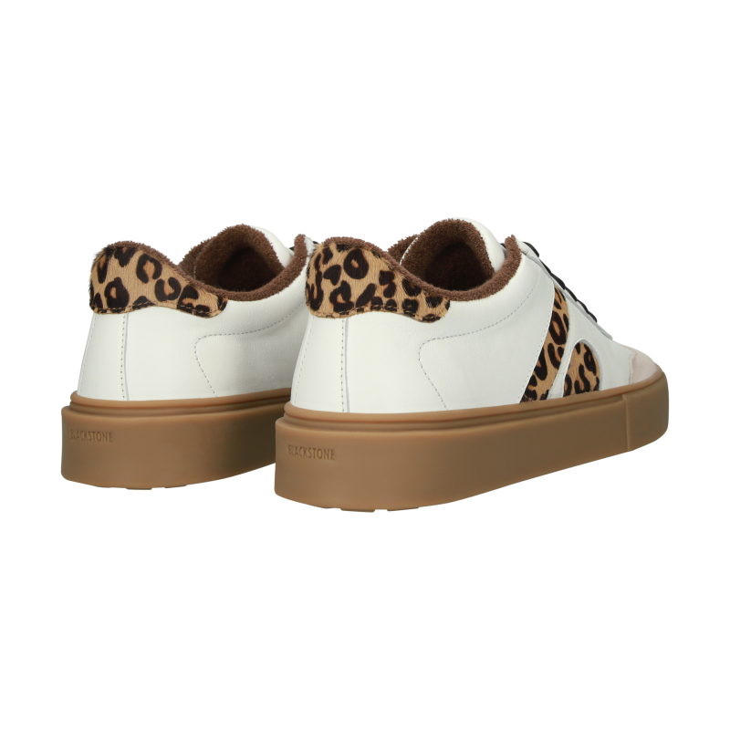 Blackstone QUARTZ AUDEN EL280 White leopard Sneaker (low)