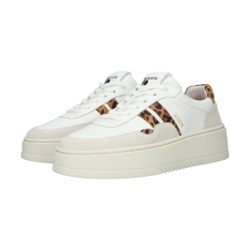 Blackstone GARNET KODA FL720 White leopard Sneaker (low)