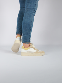 Blackstone DREW ZL92 Yellow white Sneaker (low)