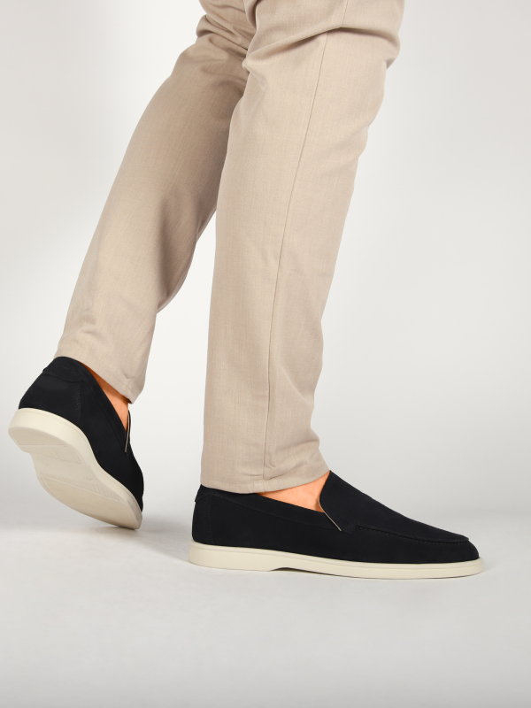 Blackstone YANA LAMON DG374 Navy Slip-ons
