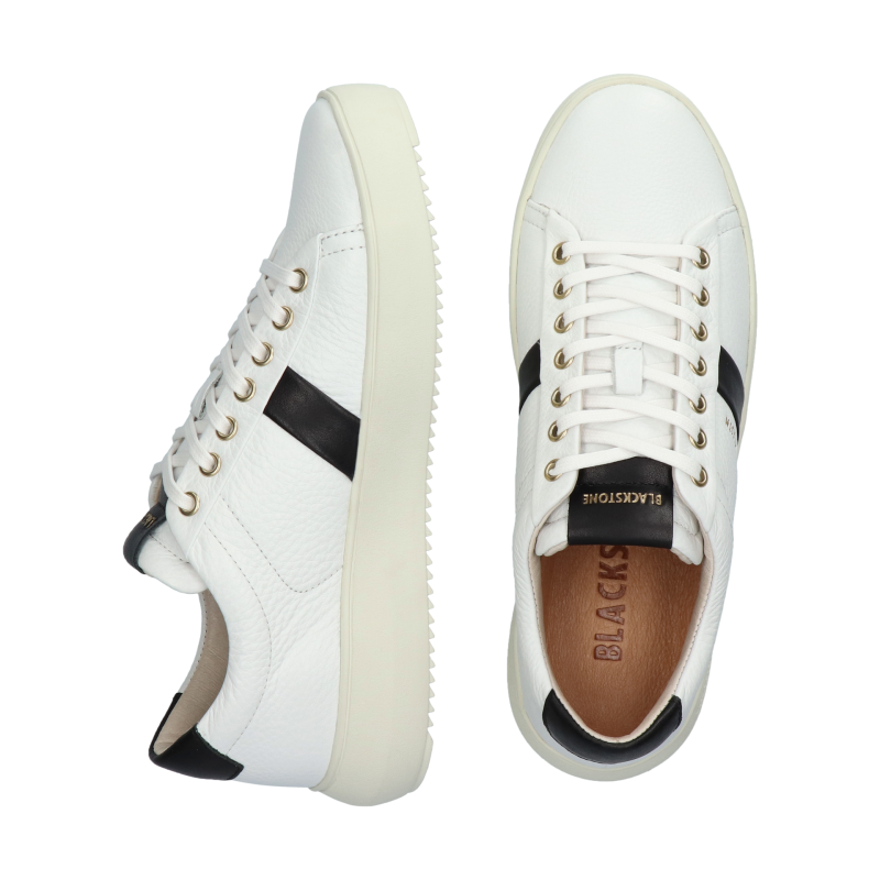 Blackstone RYDER BL220 White black Sneaker (low)