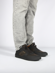 Blackstone CRAG RAGNER CG177 Black coffee Sneaker (low)