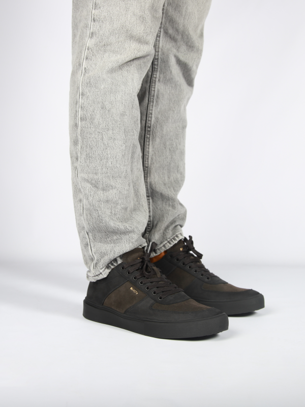 Blackstone CRAG RAGNER CG177 Black coffee Sneaker (low)