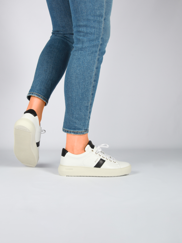 Blackstone RYDER BL220 White black Sneaker (low)