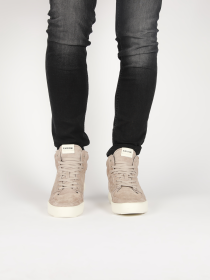 Blackstone DWAYNE YG01 Weathered teak Sneaker (high)