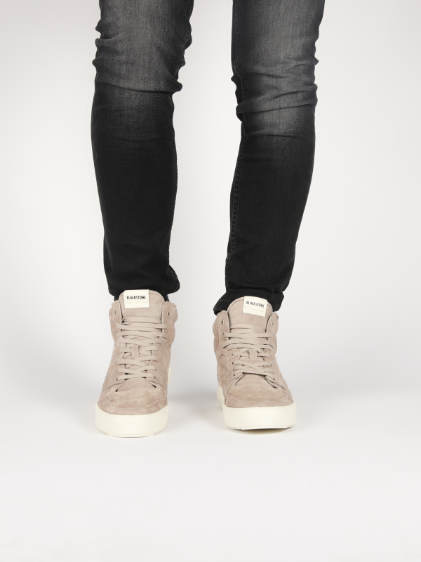 Blackstone DWAYNE YG01 Weathered teak Sneaker (high)