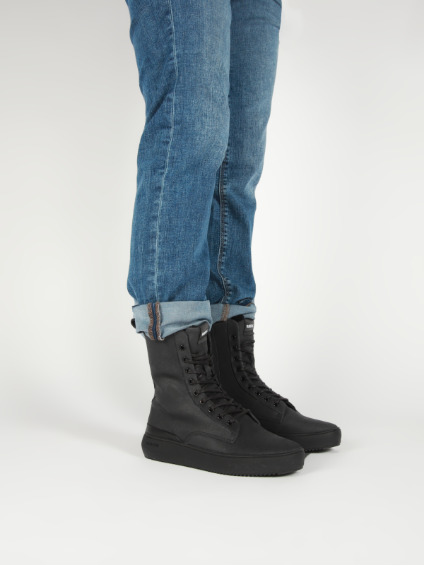 Blackstone NORA YL67 Black Sneaker (high)