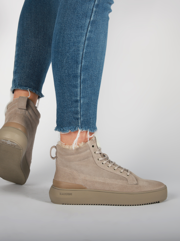 Blackstone SOLEY YL65 Weathered teak Sneaker (high)