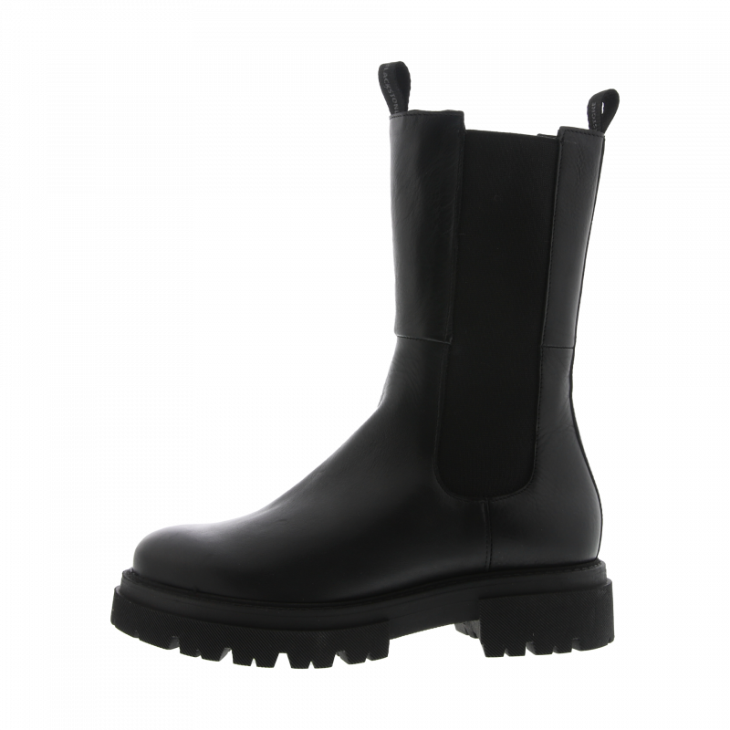 Black high chelsea boots shop